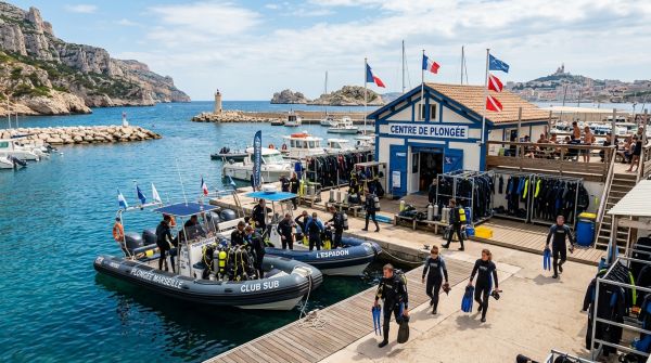 Découvrez le centre de plongée sous marine à marseille : archipel plongée