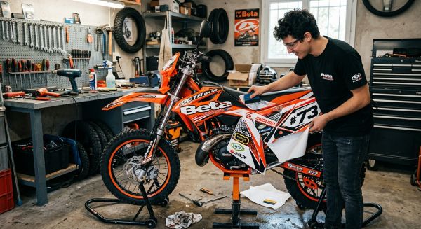 Personnaliser sa moto en optant pour un kit déco 50cc Beta