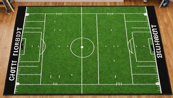 Le tapis terrain de football idéal pour la chambre de votre enfant