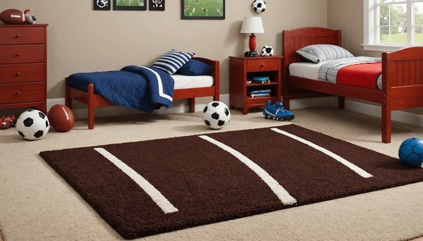 Top 5 tapis de football pour personnaliser la chambre d'enfant